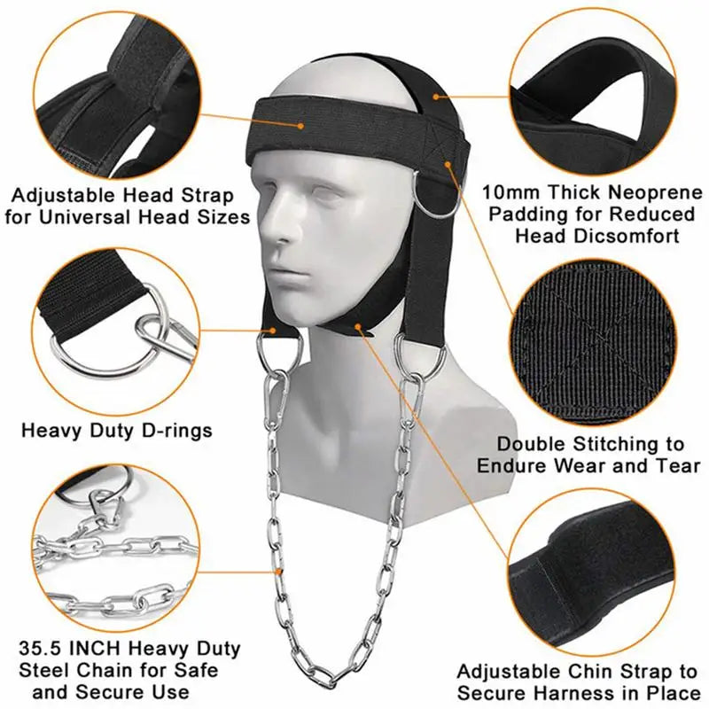 Sportify™ - Adjustable Neck Training Head Harness